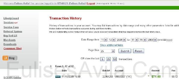 Decimo pago recibido de Trading Invest Internacional