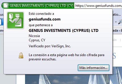 dato importante Genius Funds